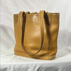 Tan Leather Coach Purse